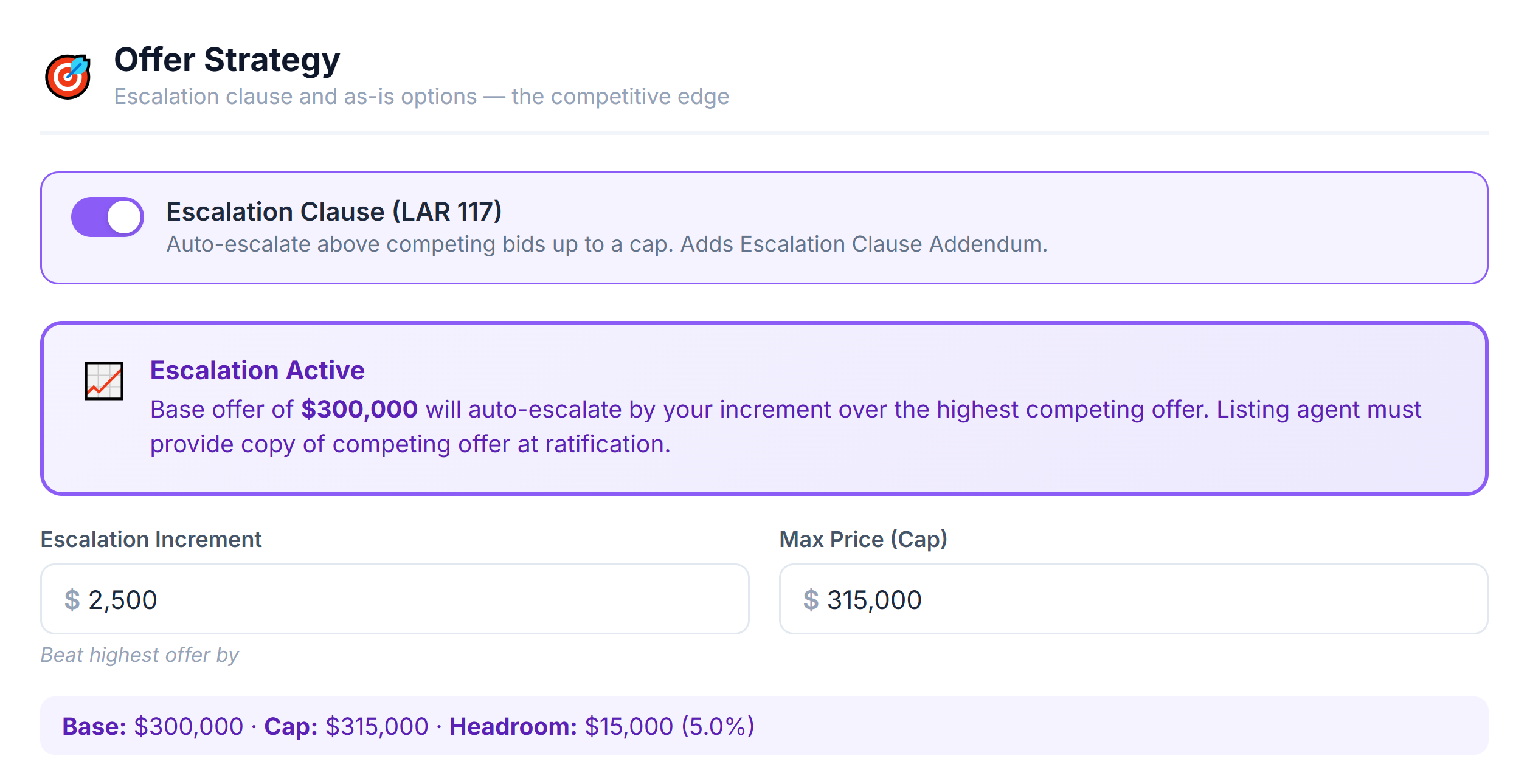 LYH Offer Generator screenshot